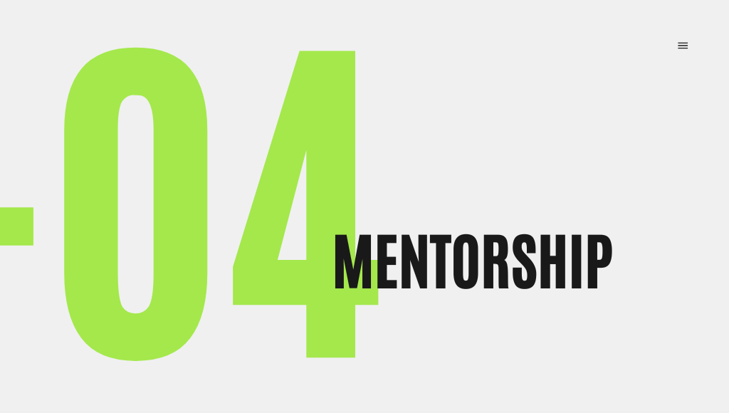 \"Mentorship
