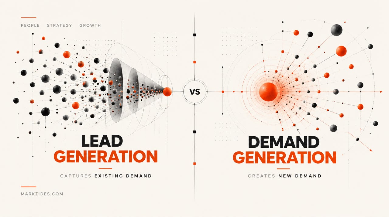 Lead Generation vs Demand Generation: The Real Difference
